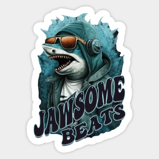 Jawsome Beats - Coolest Swag Shark Sticker